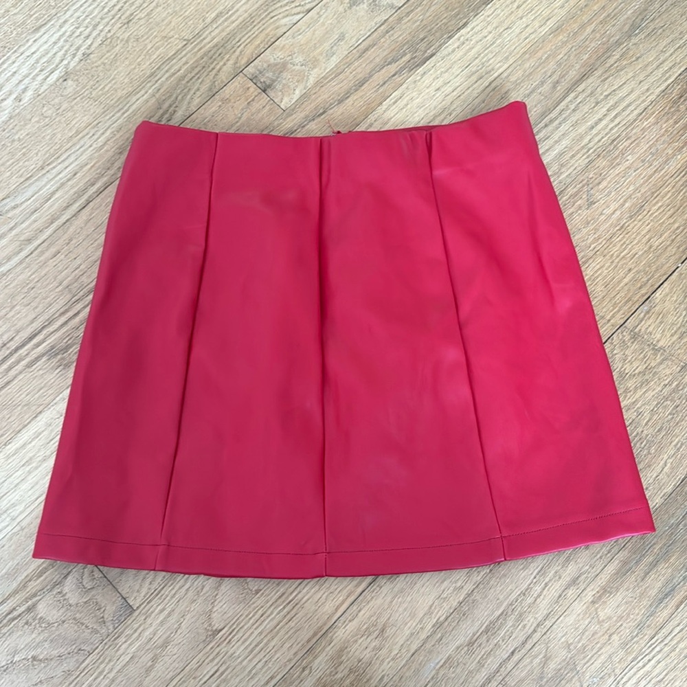 Mixology Robertson + Rodeo Leather Skirt